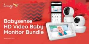 Babysense HD Video Baby Monitor Bundle