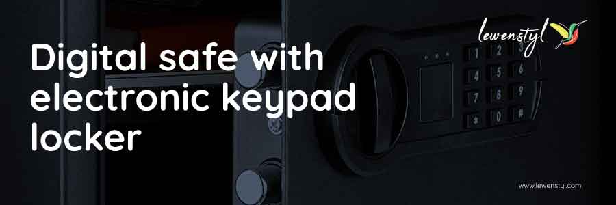 Amazon Basics Digital safe with electronic keypad locker for Home , 43L